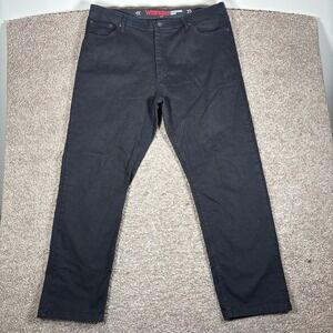 Wrangler Performance Series Mens Black Relaxed Fit Jeans 40x30